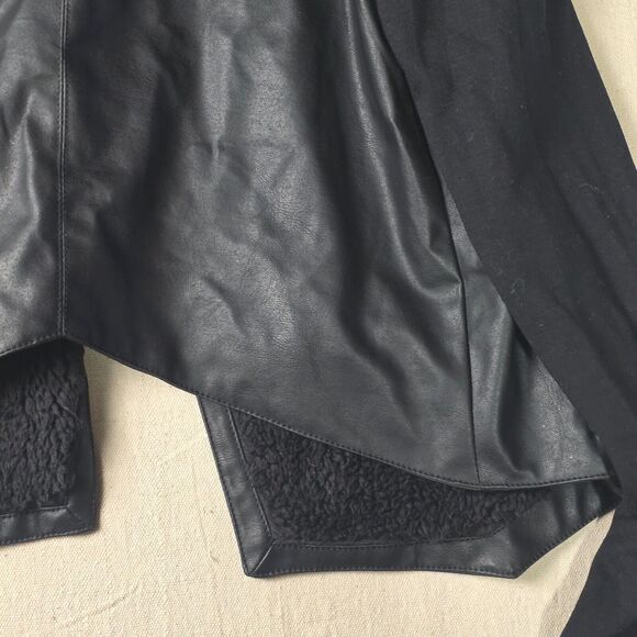 Jack Black Faux Leather Zip-Up Jacket | Women’s Size Small | Stylish Moto Jacket - Picture 13 of 15